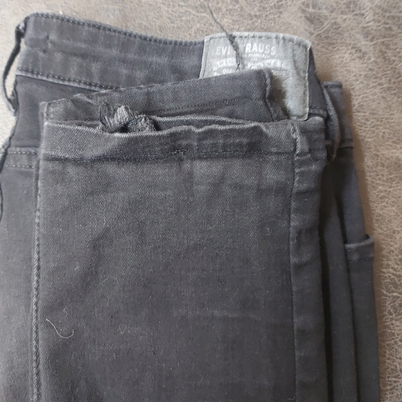 Black Levi's Silver Tab 711 Skinny Size 29 - Picture 2 of 9